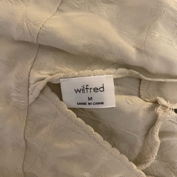 Cream silky Wilfred minidress - Picture 3 of 3